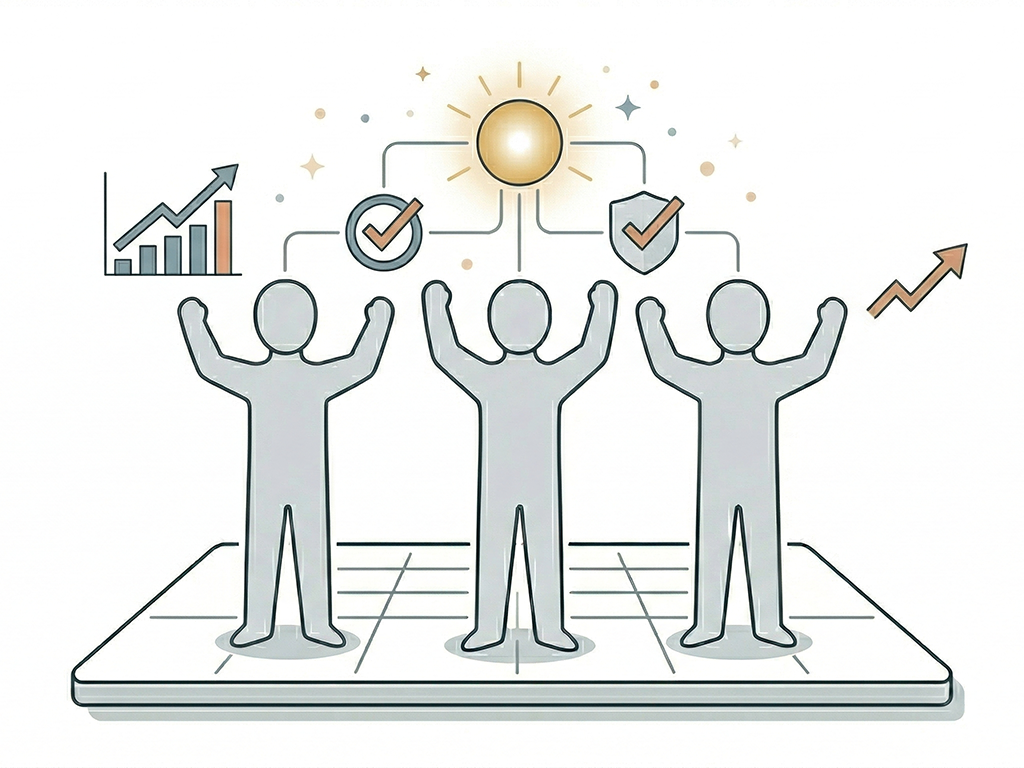 成果につながる